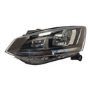 Farol Dianteiro Fox Crossfox 2015 A 2022 Esquerdo Mascara Negra Aro Cromado Foco Duplo 5Z0941007C Original