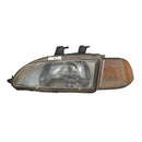 Farol Dianteiro Civic 1992 A 1995 Esquerdo Mascara Cromada 16618 Original