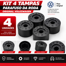 Kit Jogo (4 Un.) Tampa Capa Parafuso Roda Liga Leve Vw (Parafuso 17mm) 1K06011739B9 Original